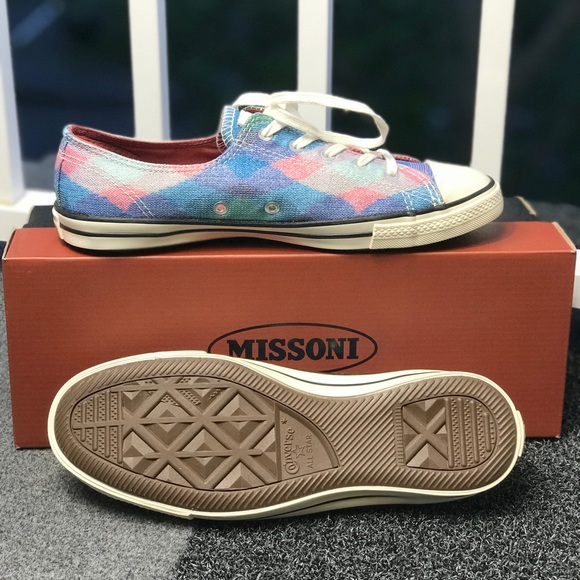 Converse Chuck Taylor Fancy Missoni BluePink Women - Picture 4 of 8